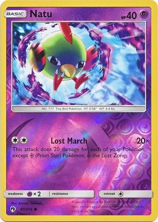 Natu - 87/214 - Common Reverse Holo