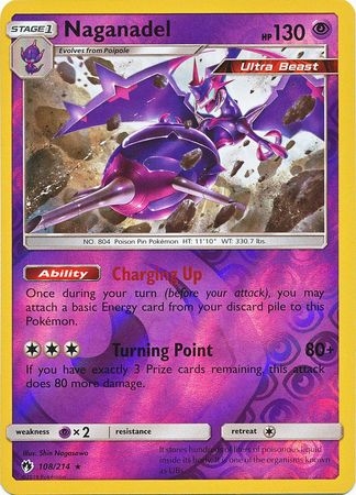 Naganadel - 108/214 - Holo Rare Reverse Holo