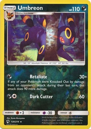 Umbreon - 120/214 - Rare Reverse Holo