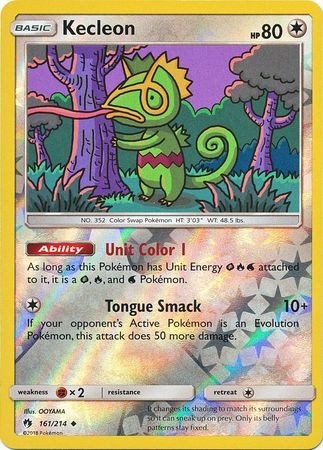 Kecleon - 161/214 - Uncommon Reverse Holo