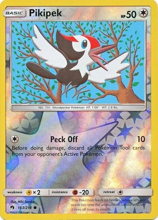 Pikipek - 163/214 - Common Reverse Holo