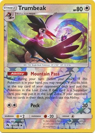 Trumbeak - 165/214 - Uncommon Reverse Holo