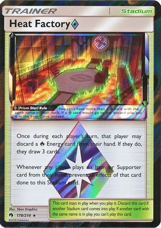 Heat Factory Prism Star - 178/214 - Holo Rare