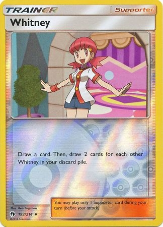 Whitney - 193/214 - Uncommon Reverse Holo