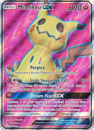 Mimikyu GX - 206/214 - Full Art Ultra Rare