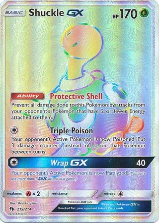 Shuckle GX - 215/214 - Hyper Rare