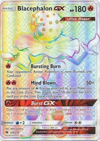 Blacephalon GX - 219/214 - Hyper Rare