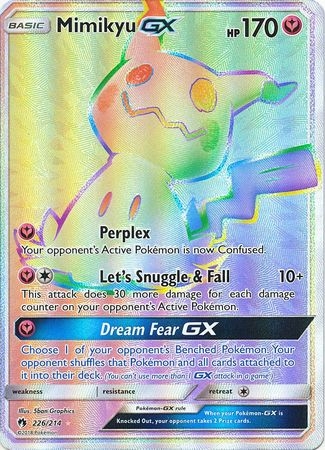 Mimikyu GX - 226/214 - Hyper Rare