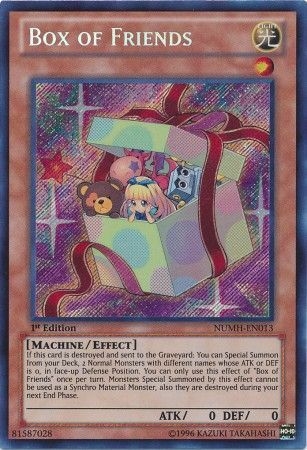 Box of Friends - NUMH-EN013 - Secret Rare 1st Edition