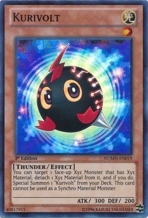 Kurivolt - NUMH-EN019 - Super Rare 1st Edition