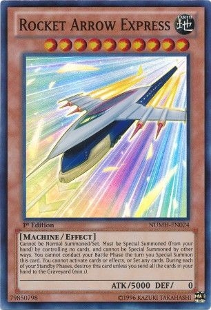 Rocket Arrow Express - NUMH-EN024 - Super Rare 1st Edition