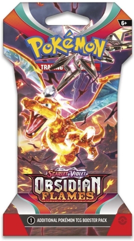 Scarlet & Violet Obsidian Flames SLEEVED Booster Pack