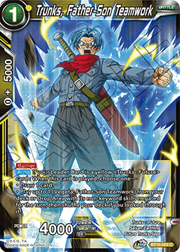 Trunks, Father-Son Teamwork - BT16-083 - Common Foil