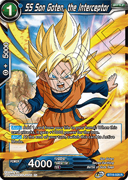 SS Son Goten, the Interceptor - BT16-028 - Rare