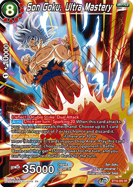 Son Goku, Ultra Mastery (SPR) - BT16-005 - Special Rare
