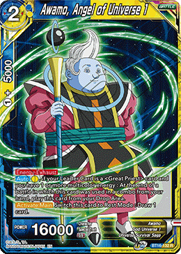 Awamo, Angel of Universe 1 - BT16-132 - Rare