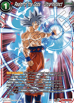 Realm of the Gods Ultra Instinct (SPR) - BT16-018 - Special Rare