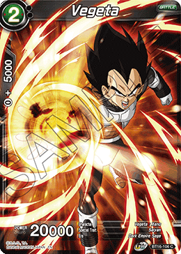 Vegeta - BT16-106 - Common