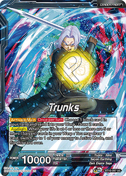 Trunks | SSG Trunks, Crimson Warrior - BT16-097 - Uncommon