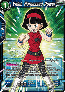 Videl, Harnessed Power - BT16-035 - Uncommon