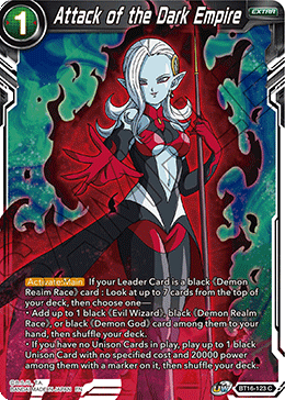 Attack of the Dark Empire - BT16-123 - Common