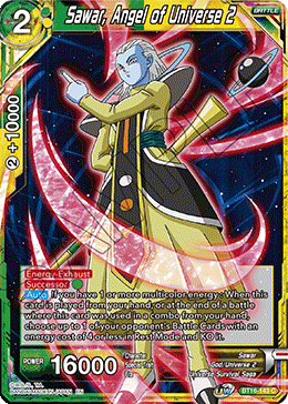 Sawar, Angel of Universe 2 - BT16-143 - Common