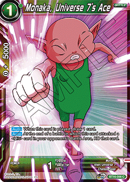 Monaka, Universe 7's Ace - BT16-056 - Common