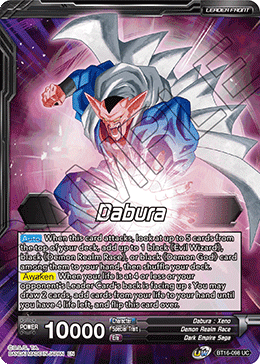 Dabura | Demon God Dabura, Diabolical Awakening - BT16-098 - Uncommon