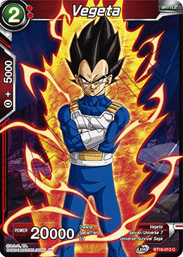 Vegeta - BT16-013 - Common Foil