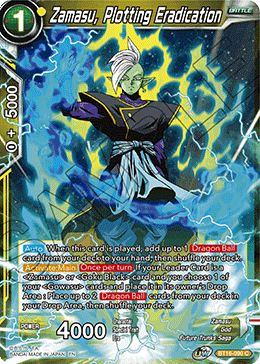 Zamasu, Plotting Eradication - BT16-090 - Common Foil