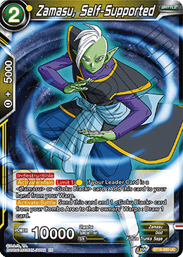 Zamasu , Self-Supported - BT16-089 - Uncommon Foil