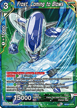 Frost, Coming to Blows - BT16-137 - Rare