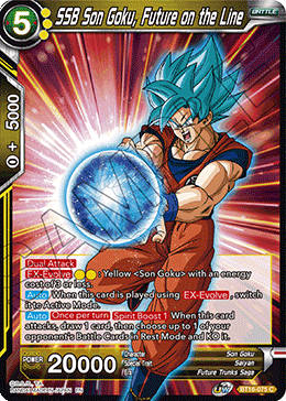 SSB Son Goku, Future on the Line - BT16-075 - Common