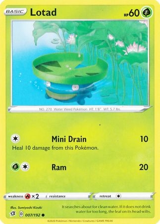 Lotad - 007/192 - Common
