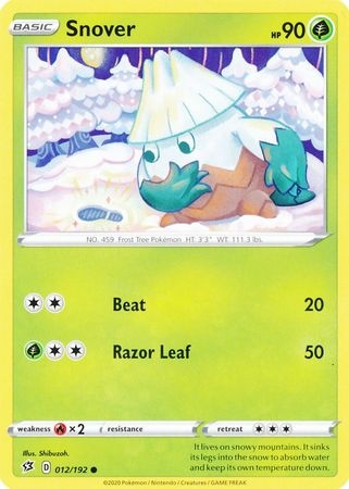 Snover - 012/192 - Common