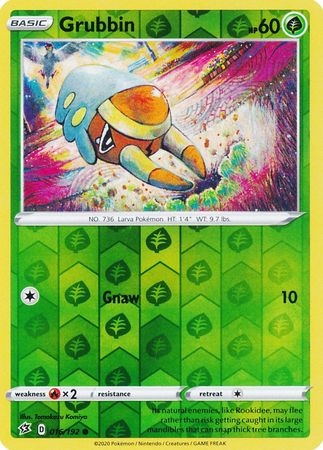 Grubbin - 016/192 - Common Reverse Holo