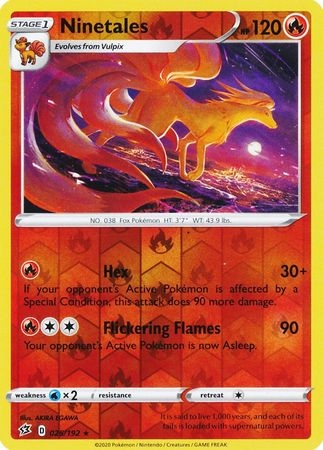 Ninetales - 025/192 - Rare Reverse Holo