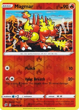Magmar - 029/192 - Common Reverse Holo