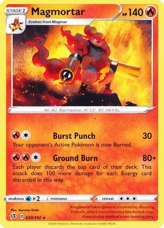 Magmortar - 030/192 - Rare