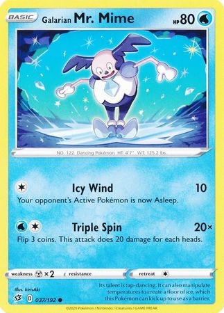 Galarian Mr. Mime - 037/192 - Common