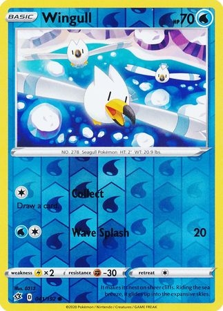 Wingull - 041/192 - Common Reverse Holo