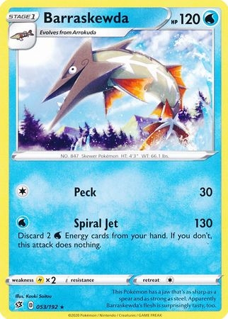 Barraskewda - 053/192 - Rare