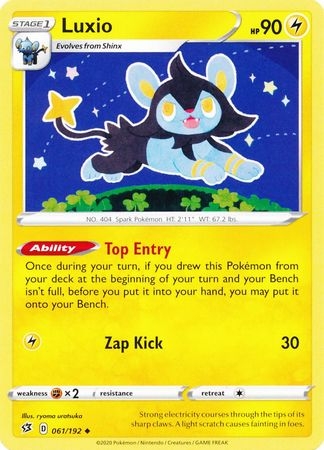 Luxio - 061/192 - Uncommon