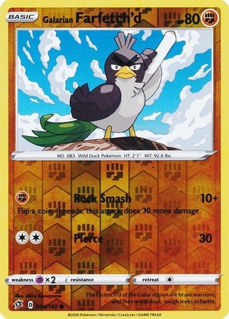 Galarian Farfetch'd - 094/192 - Common Reverse Holo