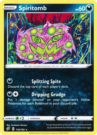 Spiritomb - 116/192 - Rare