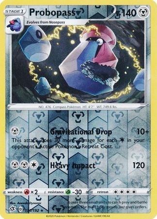 Probopass - 131/192 - Rare Reverse Holo