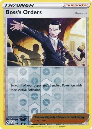 Boss's Orders - 154/192 - Holo Rare Reverse Holo