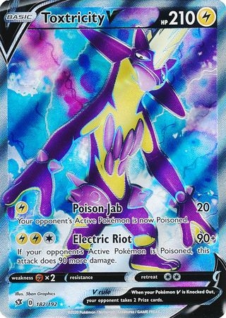 Toxtricity V - 182/192 - Full Art Ultra Rare