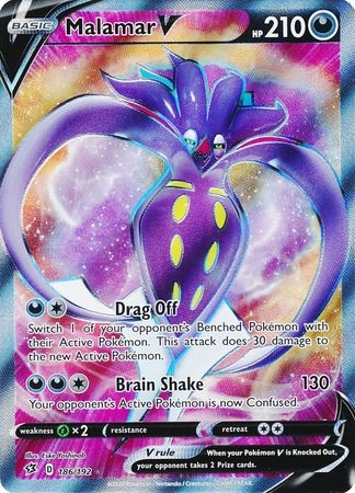 Malamar V - 186/192 - Full Art Ultra Rare