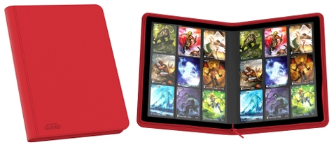 Album Ultimate Guard 9-Pocket ZipFolio 360 XenoSkin Red
